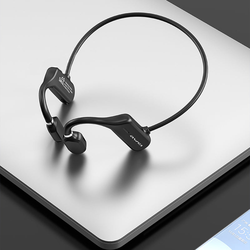 AWEI A889BL Air Conduction Bluetooth-øretelefon Vandtæt Sports Music Headset AWEI A889BL Air Conduction Bluetooth-øretelefon Vandtæt Sports Music Headset